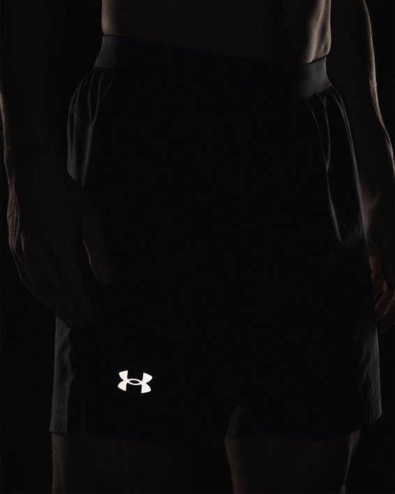 Men's UA Speed Stride 2.0 Shorts, Gray, pdpMainDesktop image number 3